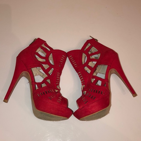 “Just Fab” Gladiator Heels..Size 9 - Picture 5 of 7